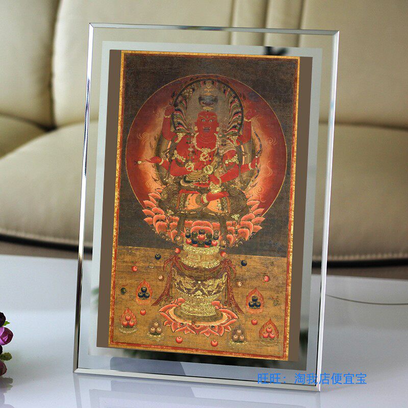 Love dyeing and Ming Wang like photographic paper printing bifacial plastic packaging can be matched with photo-frame crystal pendulum table