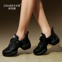 Cuddling 100 Hui Square Dance Womens Shoes New Nemesis Dancing Shoes Women Soft Bottom Genuine Leather Breathable Water Soldiers Dance Shoes Women Adults