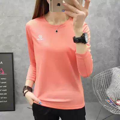 Quick-drying clothes women's long sleeve t-shirt round neck thin breathable outdoor sports mountaineering fast-drying clothes men's exploration