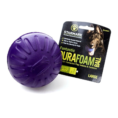 Импортная американская звезда Starmark Pet Dog Toy Toy большой мяч Momo Ball Real Ball