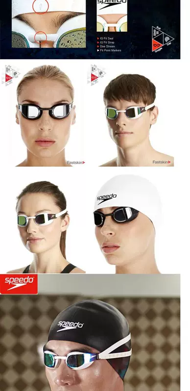 Tốc độ tốc độ tốc độ Tao nam và nữ đua kính nhanh ba chống sương mù chống nước chuyên nghiệp đua phù hợp với kính bơi - Goggles