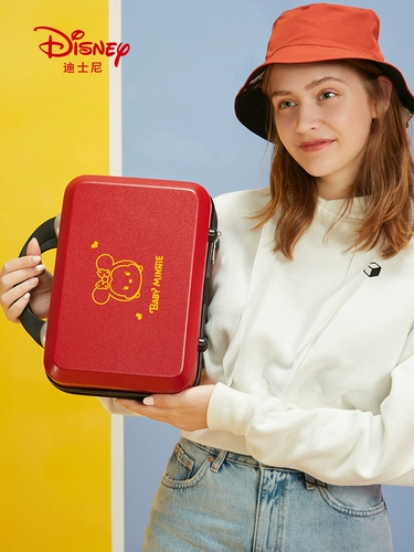 Дисней, красный чемодан с молнией для влюбленных для невесты, 20 дюймов