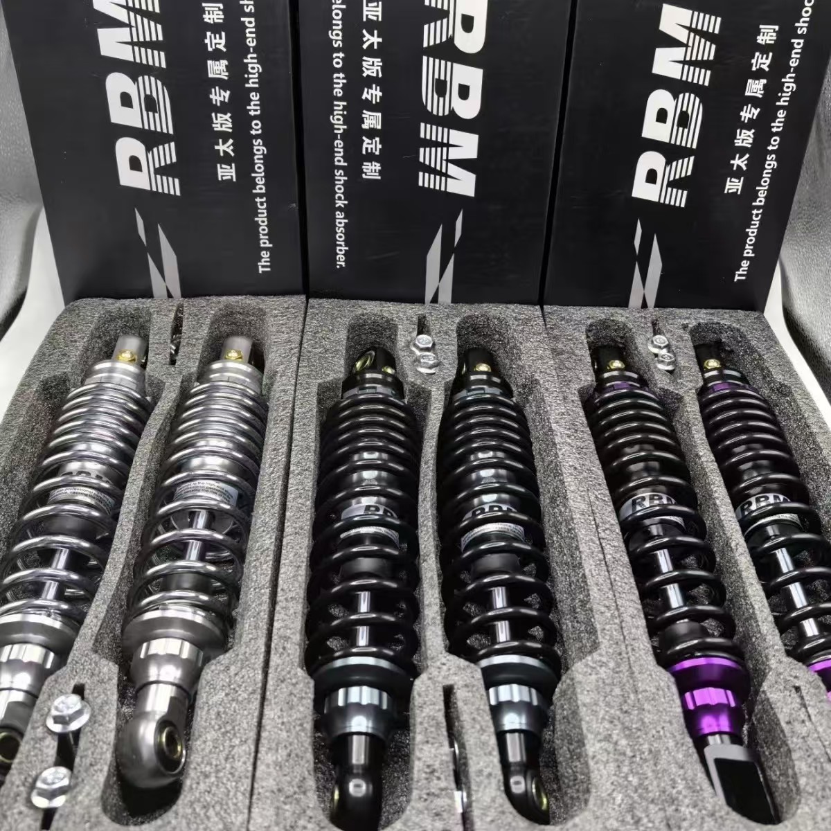 純正RBM油圧式リアショックアブソーバー MZ国家規格E100バッテリーカーM95c 9Nシリーズ F90 カーフNシリーズ