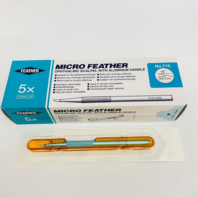 Japanese Imported Feather Feather Micro-Precision Tool Blade No.715 Animal Dissection Knife 72045-15