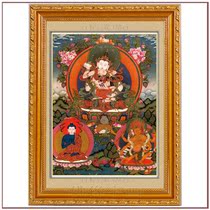 Tim Fuhuis confession of the three Amitabha Buddhas has a relationship with Tibetan Buddhism Tantra mantra Buddha statue photo frame Thangka
