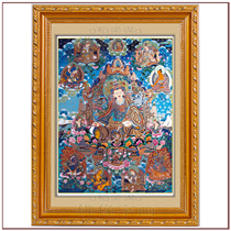 Tianfu Huilian Peanuts Big Ser Lianshen Eight Change of Tianyuan Tibetan Buddhism Tantra Chuang Chuang Buddha Statue Hanging Painting 3546