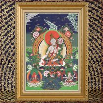 Tim Fuhui Baidamu Amitabha married Tibetan Buddhism Tantra mantras wheel Buddha statue hanging picture frame Thangka