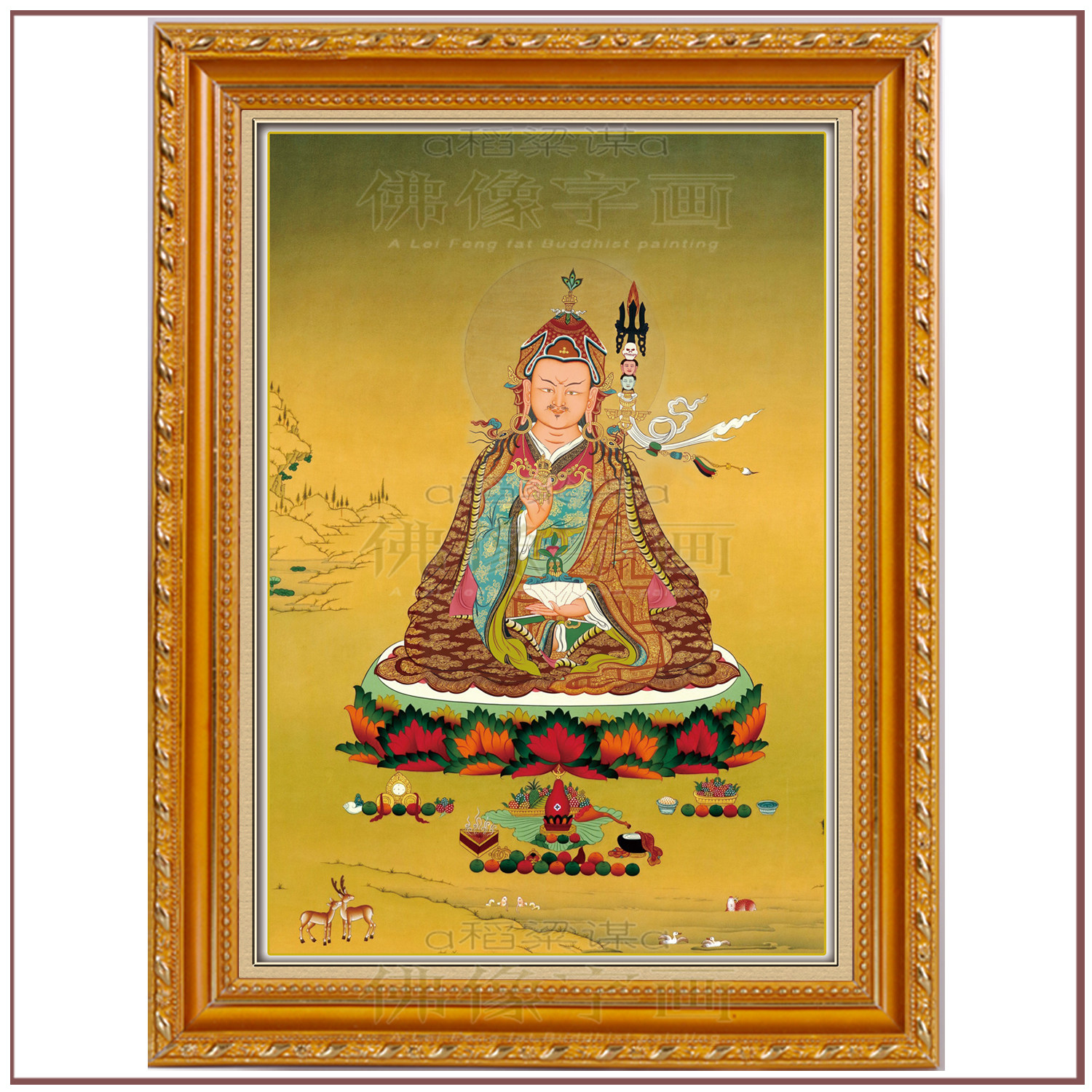 Add Fuhui Jiu Buddhist Institute Buddhist College Edition Standard View Lotus Master Lotus Peanuts Great Corporal Bodhisattva Portrait paper