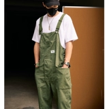 Осенний ретро комбинезон, штаны для отдыха для влюбленных, в корейском стиле, оверсайз, большой размер, эффект подтяжки