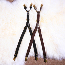 Childrens clothing suspender clip elastic elastic non-slip baby and childrens suspender belt unisex suspender belt for big children and children