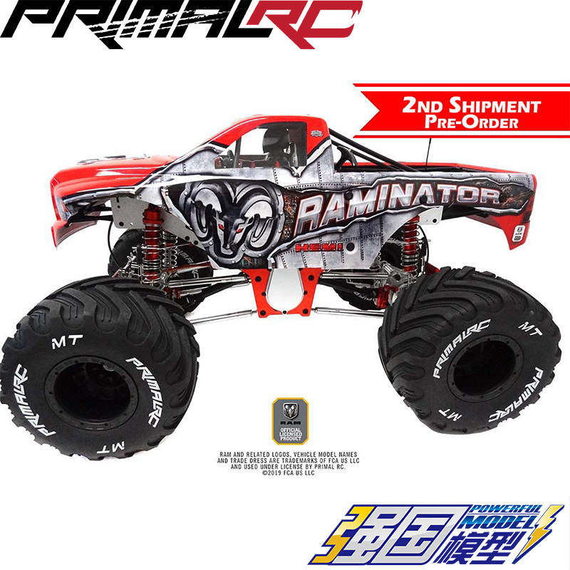 Primal RC 1/5 Raminator Monster Truck RTR [VIDEO] RC Car, 51 OFF