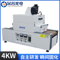RX300-2 UV curing machine Small assembly line UV varnish glue dryer Desktop UV curing furnace