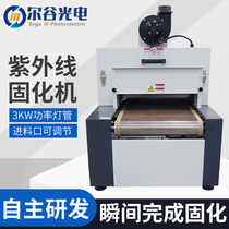 UV light curing machine Conveyor belt tunnel UV furnace 3KW production line Glue ink hardening equipment RX400-1