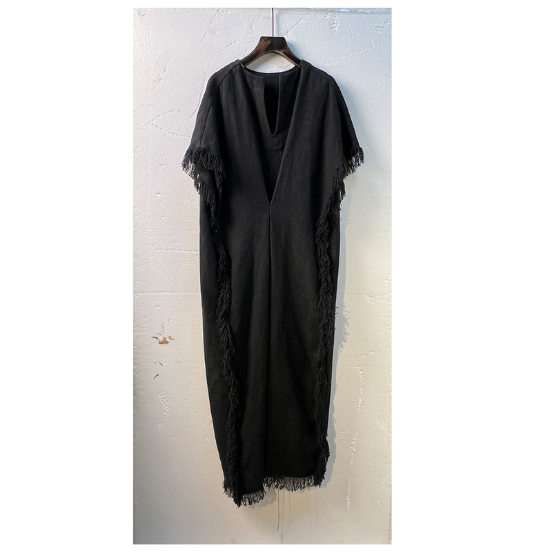 Tassel-Studded Versatile Women's Dress
