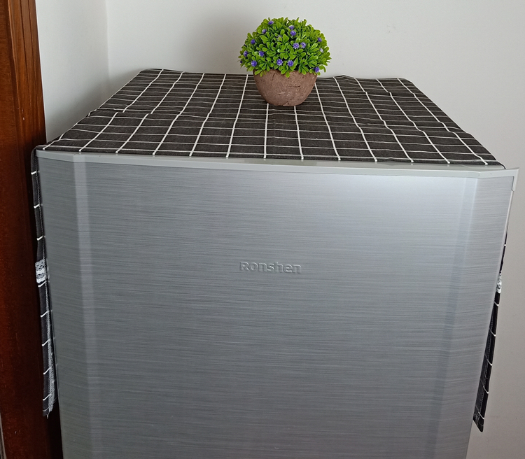 Che tủ lạnh khăn bụi che máy giặt pad tủ khử trùng lò vi sóng Châu Âu đơn giản lanh đôi cửa hộ gia đình áo trùm máy giặt cửa trước electrolux 10kg