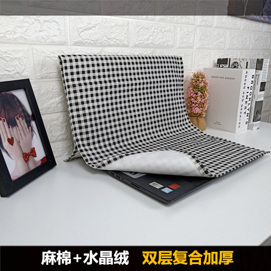 Notebook dust-proof cover cloth towels fabric screen protective sleeve 13 3 14 15 6 17 3 hemp cotton double layer