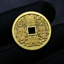25mm Purple Wei spends money on this Life Star official 999 foot gold ancient method casting handmade gold coin Tianyi Baoquan