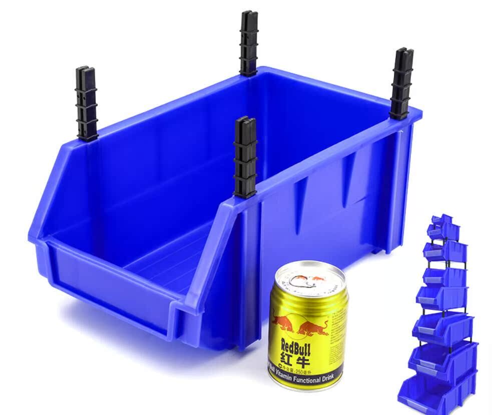 Bộ phận hộp kệ vật liệu vít phụ kiện sắp xếp công cụ doanh thu hộp nhựa hộp nhựa hình chữ nhật hộp lưu trữ - Phần cứng cơ khí