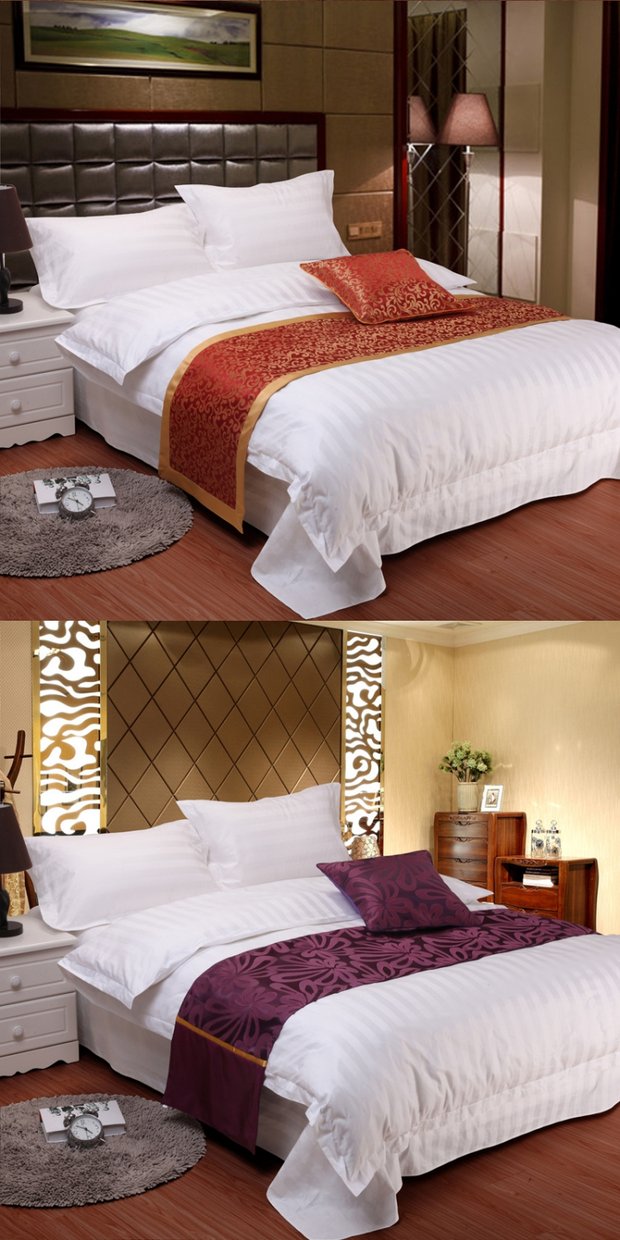 Khách sạn bộ đồ giường khách sạn số lượng lớn khách sạn khách sạn cao cấp giường đuôi khăn giường cờ đuôi giường đệm giường bộ drap giường 1m6