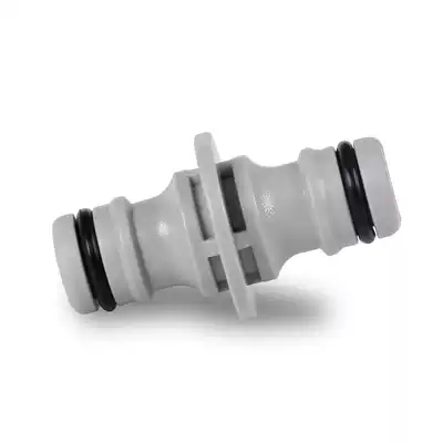Double nipple connector four-point six water distribution pipe adapter quick connector butt fitting extension connector 8512