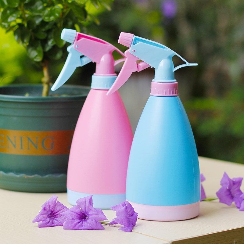 Disinfectant atomized small spray pot household cleaning spray bottle spray pot adjustable spray pot watering flowers fine mist spray bottle alcohol