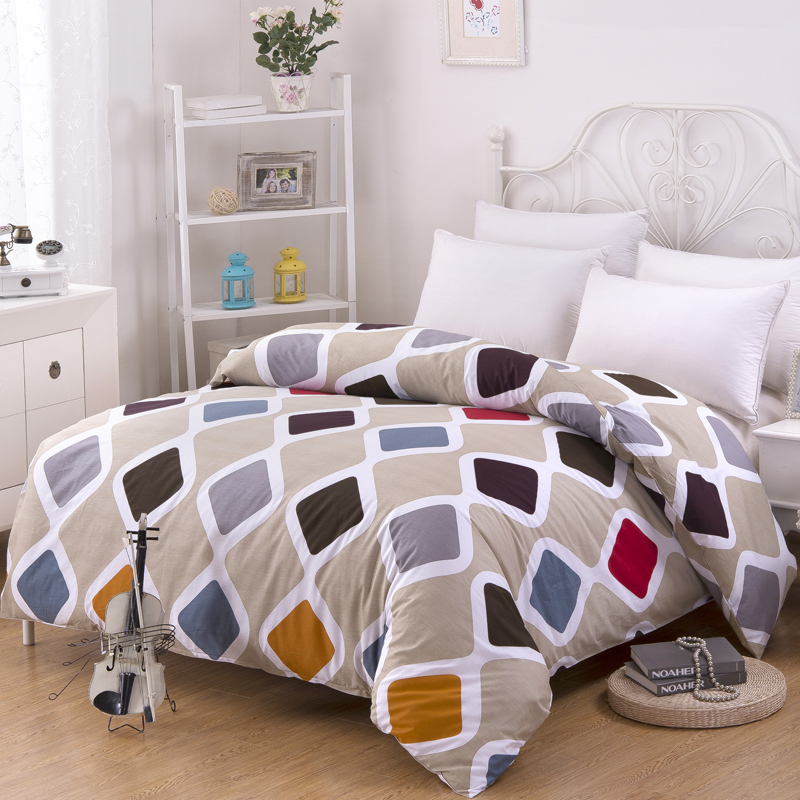 Cotton twill quilt cover đơn mảnh Cotton đôi quilt cover 200 230 giải phóng mặt bằng đặc biệt chăn drap