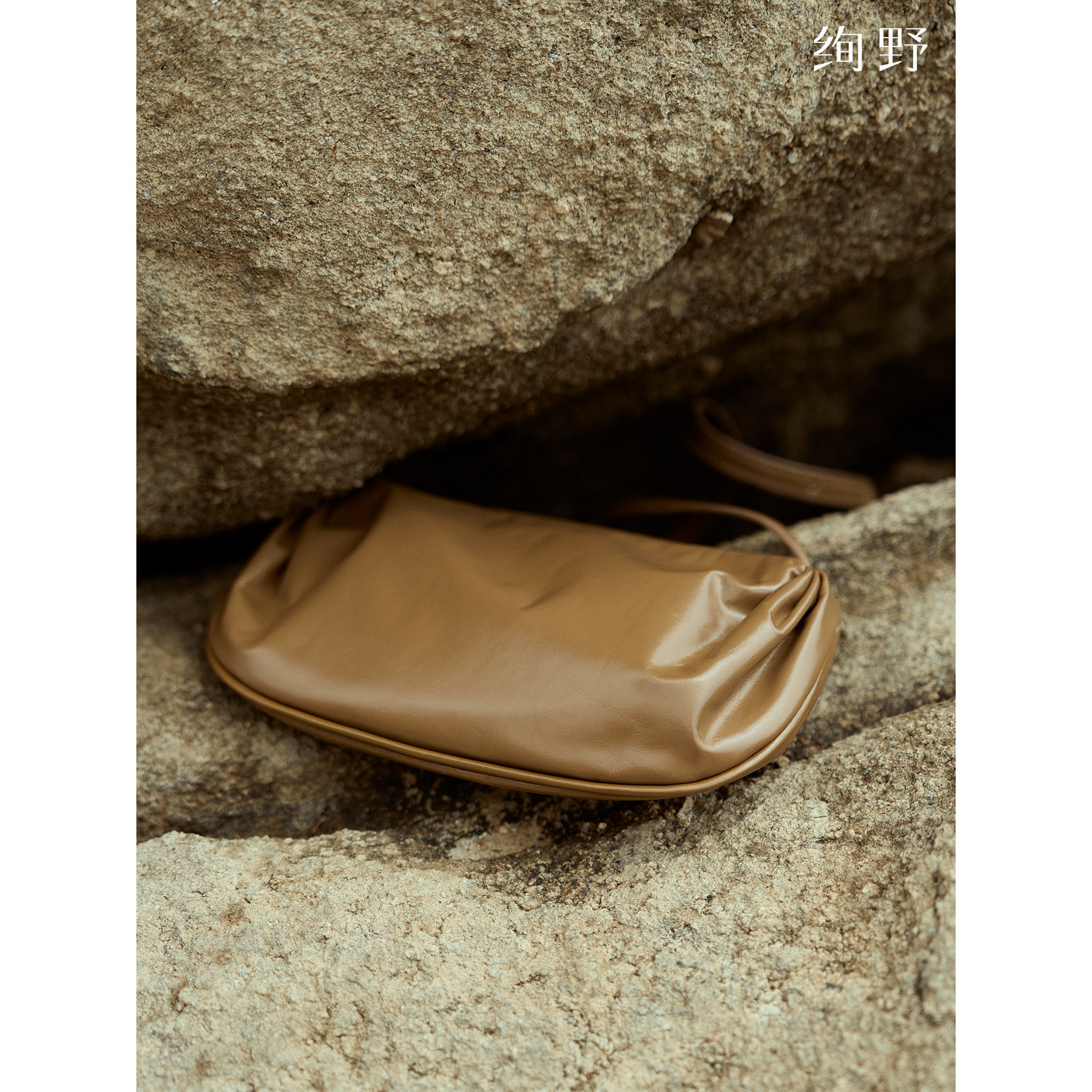 Yanye [Small] Cloud Toast bag - классическая легкая и мягкая сумка-мессенджер из воловьей кожи растительного дубления на одно плечо для мобильного телефона Изображение 1