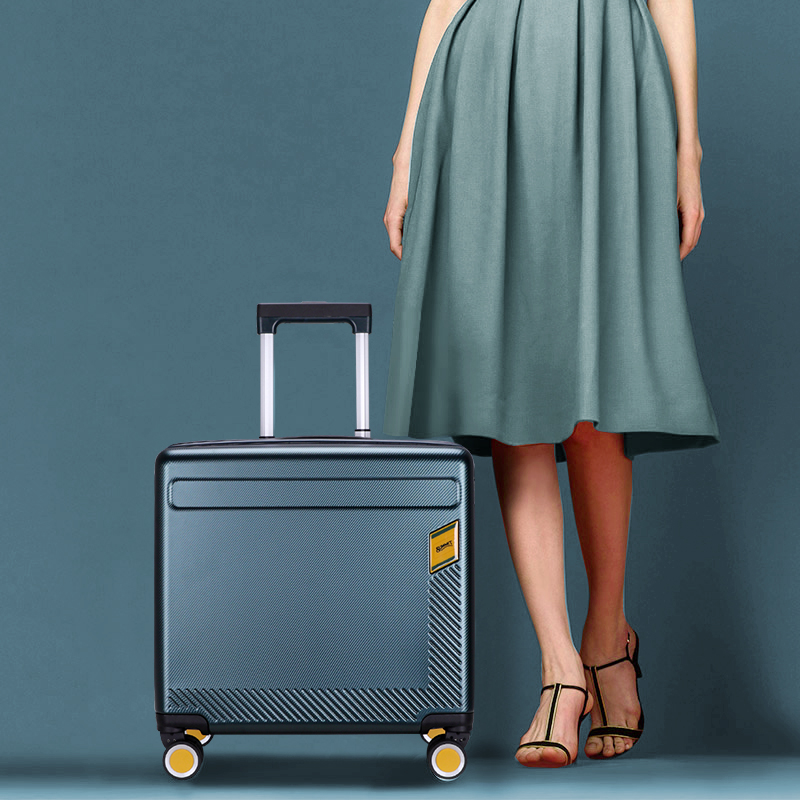 Rechargeable 18-inch boarding case female small lightweight 16-inch trolley case universal wheel luggage fashion travel case