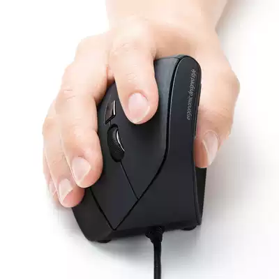 Japan SANWA mountain Bluetooth mouse Wired Wireless ergonomic vertical grip upright grip Home Office business game Mouse frosted comfortable desktop notebook MAC Universal