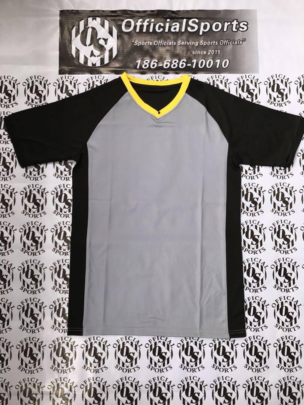 FIBA's latest version of the same referee uniform has a short whistle buckle device on the neckline