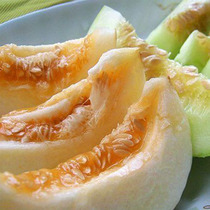 (Flower skin horns sweet teeth melon seeds) Cantaloupe seeds Spring and summer vegetable garden cultivation vegetable seeds