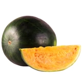 Ранняя приготовленная оранжево -желтая почва, благословение арбуз, нелегко взломать дыню дыни в четыре сезона весенний сезон, овощи в горшках, фрукты, семена семян