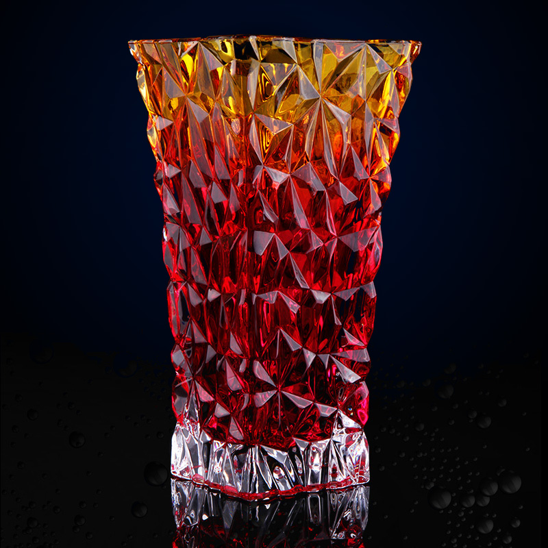 Flavents modern minimalist Han style dining table tea table Residence Decoration Vases Dazzling Glass Hydropware