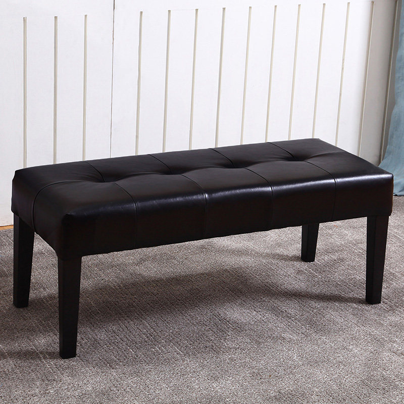 Entrance solid wood shoe changing stool Jane beautiful bed front stool bed end stool clothing store sofa stool fitting room stool rest bench