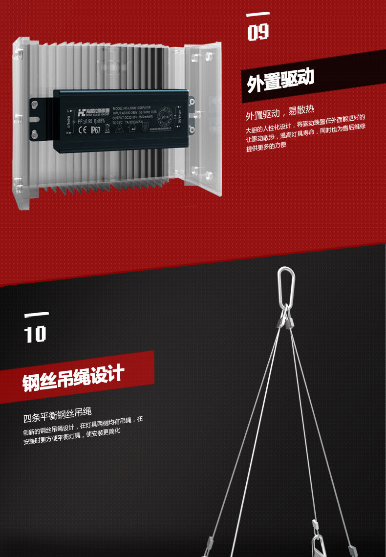 50W節(jié)能LED工礦燈