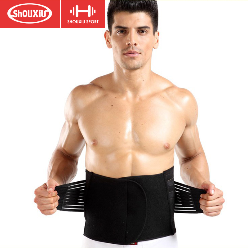 Thin show men's waist belt waist belt summer breathable belt stomach body sculpting waist belt