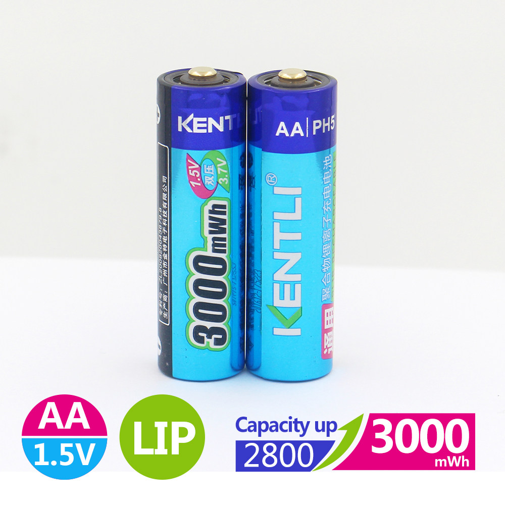 Jinteli PH5 No. 5 rechargeable lithium battery AA No. 5 rechargeable battery 1 5V digital camera toy battery