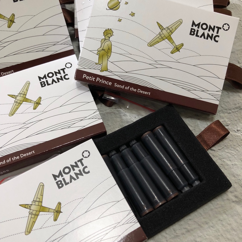 [Small Ink Cartridges in Stock] Montblanc Limited Edition Little Prince Interstellar Wanderer Monroe Pink Ink Cartridge