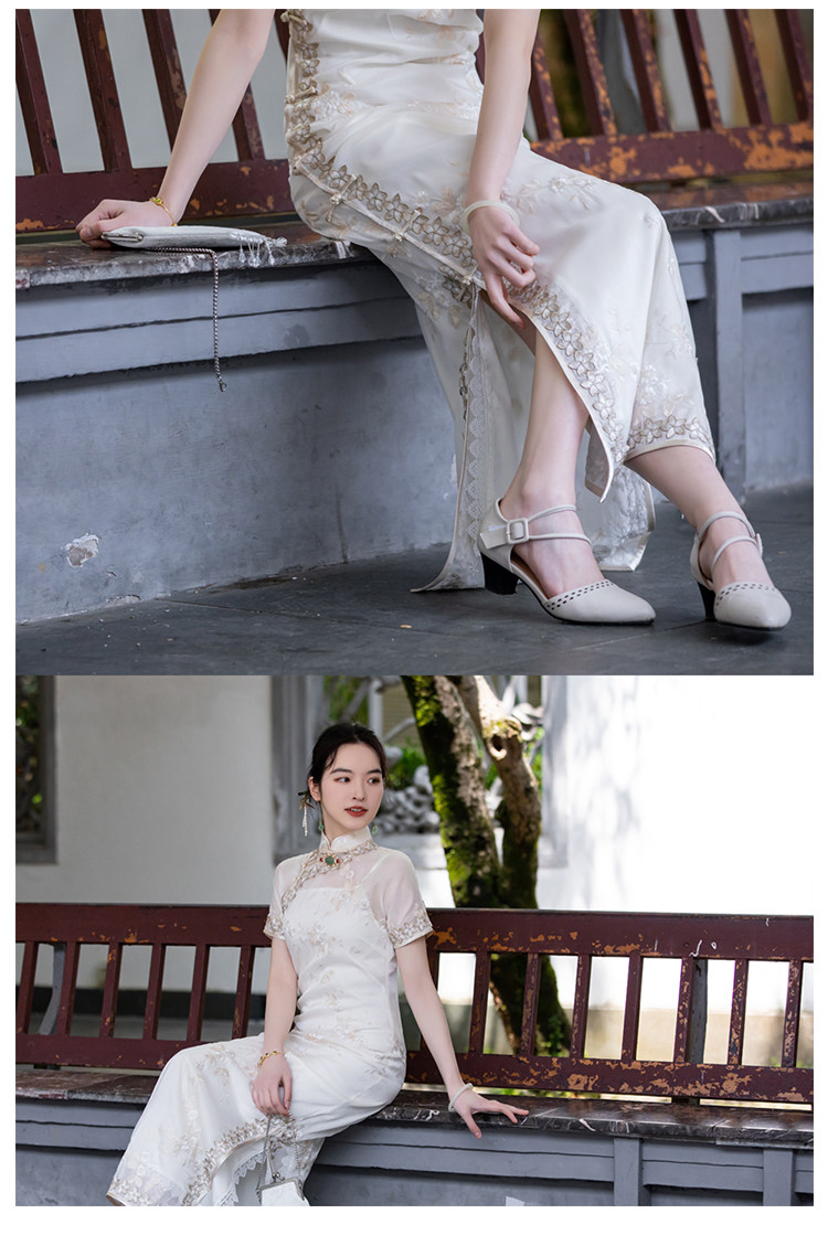 Luoyue Chengsha 新しい中国風のレトロなオーガンジー美少女古代