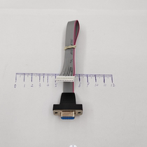 Single row 10-pin socket to 15-pin DB CRT VGA connection cable graphics card motherboard connection PCB cable PH2 0