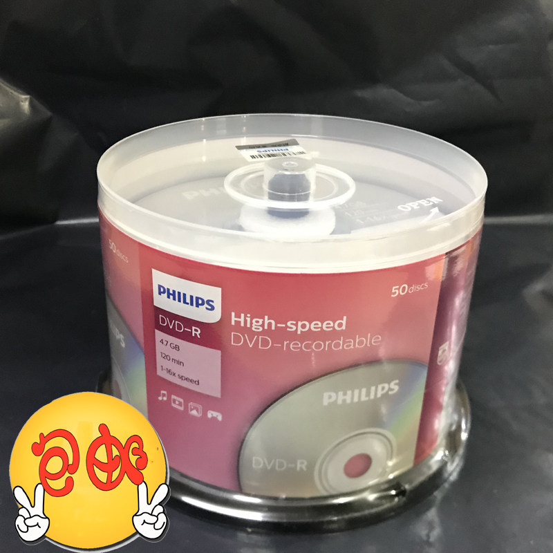 PHILIPS Philips 16X DVD-R 4 7GB Burn CD Blank DVD Disc CD recording CD
