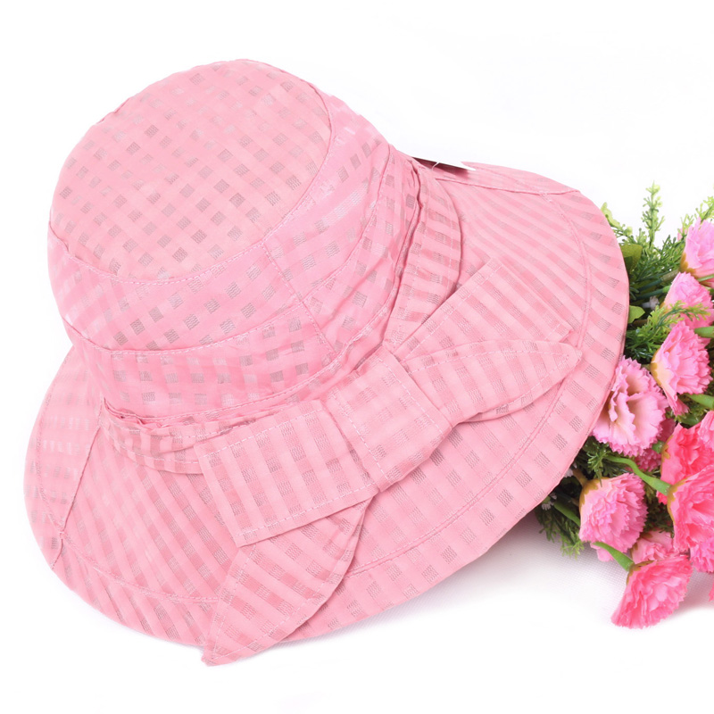 Spring and autumn summer organza ladies outdoor cycling travel breathable fisherman's hat sun hat sunshade hat