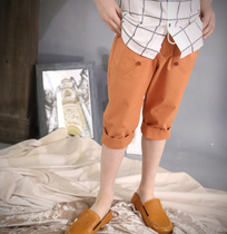 Leven Jubilee New Type B Summer CUHK Scout thinner 2022 New child pure cotton 50% Pants Outwear Boy Teenager