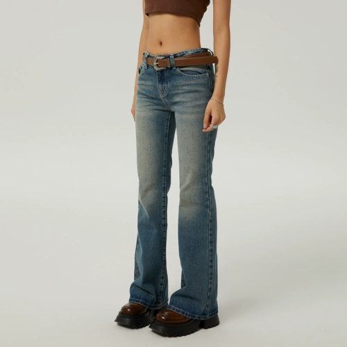 Оригинальные ретро летние джинсы, штаны, в американском стиле