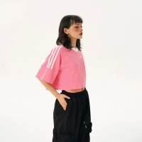 Розовый, короткий