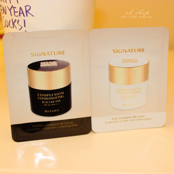 30 miếng MISSHA bí ẩn vẫn còn 2 trong 1 BB + CC cream SPF43PA +++ mẫu che khuyết điểm trắng sáng chống nhăn hiếm kem nền sugao