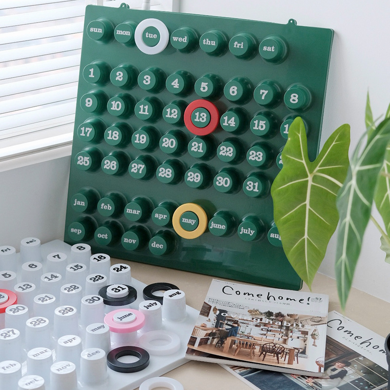 Replica Vintage Perpetual Calendar Ring a Date Retro Calendar Creative Internet Sensation ins Wall Decoration Birthday Gift Replica Vintage Perpetual Calendar Ring a Date Retro Calendar Creative Internet Sensation ins Wall Decoration Birthday Gift
