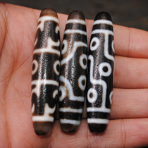 Tibet natural high oil slurry Tian Tian beads genuine to pure chalcedony old mine pharmacist 3579 eye necklace