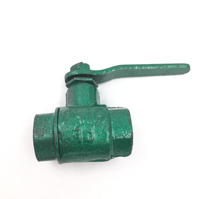 Cast iron ball valve green wire buckle iron ball valve paint ball valve cast iron ball valve green iron wire ball valve