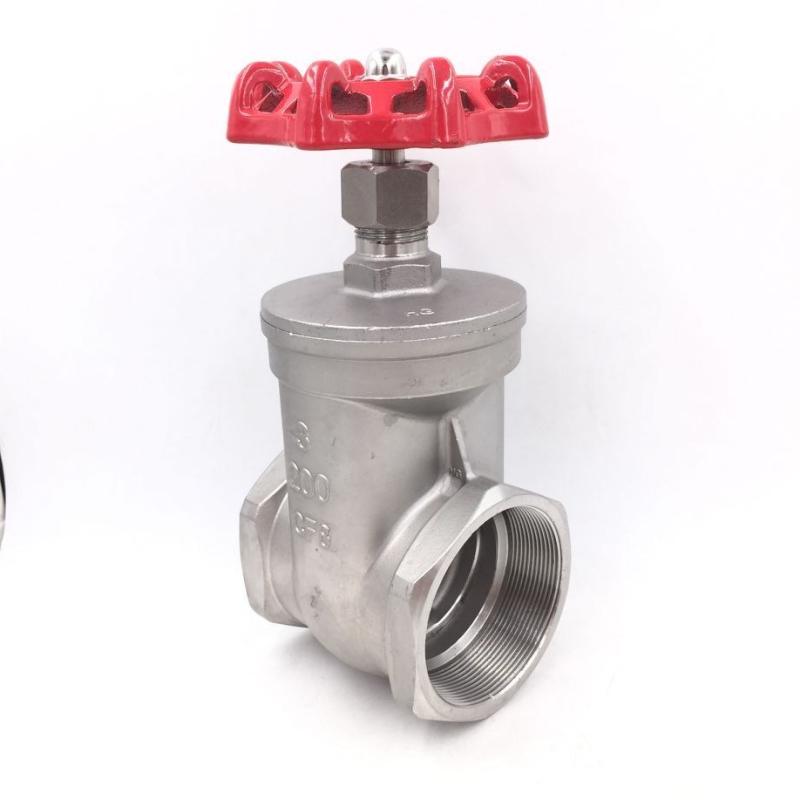 201304 201304 stainless steel wire outlet gate valve internal thread handwheel gate valve Z11 DN15 20 25 25 40 50 50